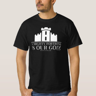 T-shirt Une Forteresse Puissante Est Notre Dieu
