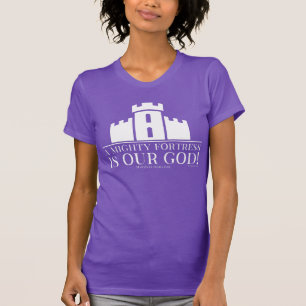 T-shirt Une Forteresse Puissante Est Notre Dieu