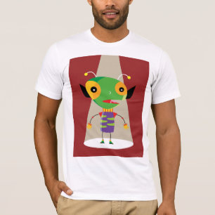 T-shirt Une fourmi Alien colorée dans Spotlight Quirky Sci