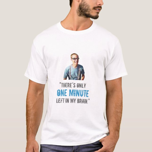 T-shirt "Une gauche minute dans mon cerveau" (Devant)