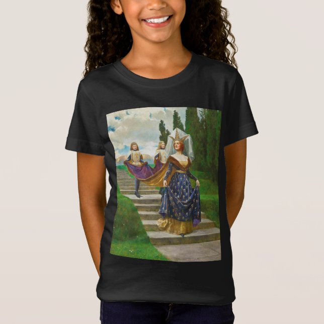 T-Shirt Une Grande Dame, v. 1910 par John Collier (Devant)