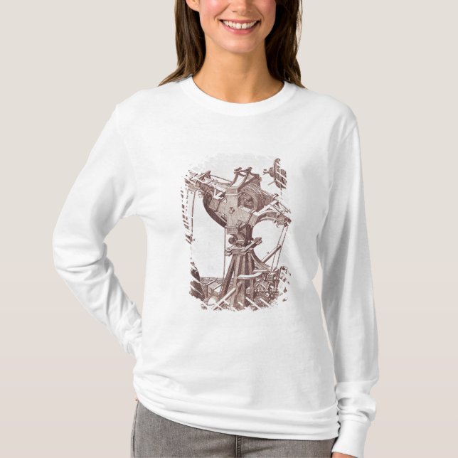 T-shirt Une grue (Devant)