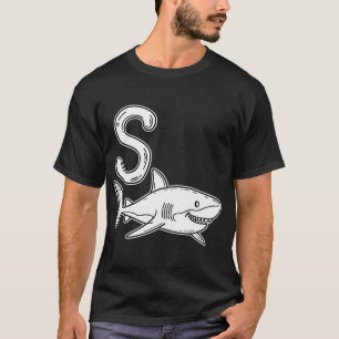 T-shirt Une illustration de la lettre S représentant un re