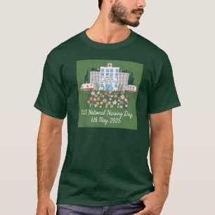 T-shirt Une illustration typographie Journée nationale des