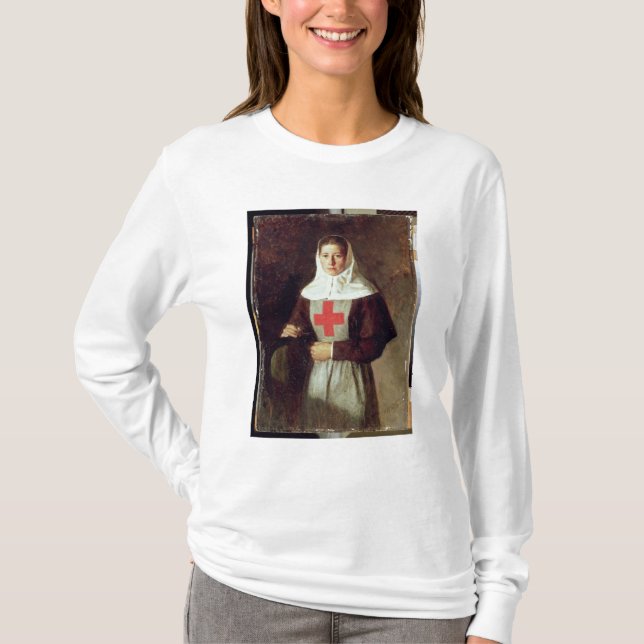 T-shirt Une infirmière, 1886 (Devant)