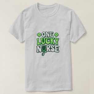 T-shirt Une infirmière chanceuse – Création pour la Saint-