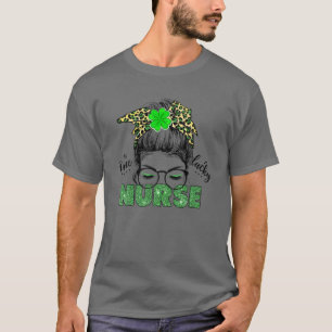 T-shirt Une infirmière chanceuse - Saint Patrick's Day