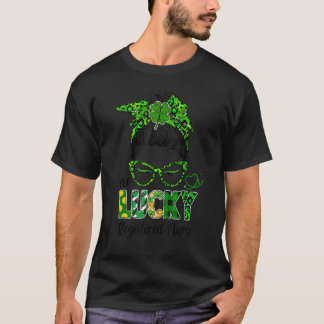 T-shirt Une infirmière diplômée chanceuse drôle de la Sain