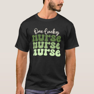 T-shirt Une Infirmière Heureuse Nicu Er Icu Peds St patric