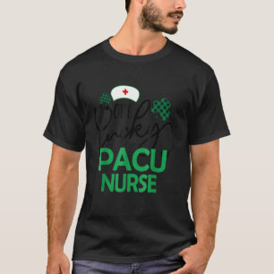 T-shirt Une Infirmière Lucky Pacu St Patrick S Day Femmes