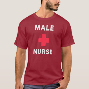 T-shirt Une infirmière masculine