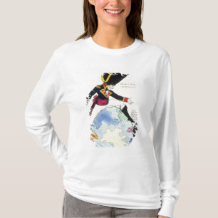 T-shirt Une interruption à un pas au-dessus du globe, 180