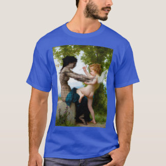 T-shirt Une jeune fille se défendant contre Eros Newms