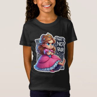 T-Shirt Une jeune princesse maussade