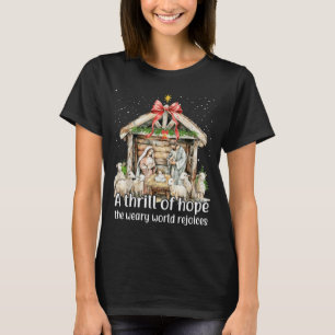 T-shirt Une joie d'espérance Le monde las se réjouit Nativ