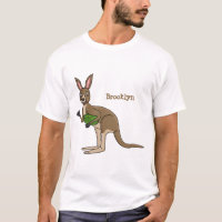 Une jolie illustration de kangourou australien