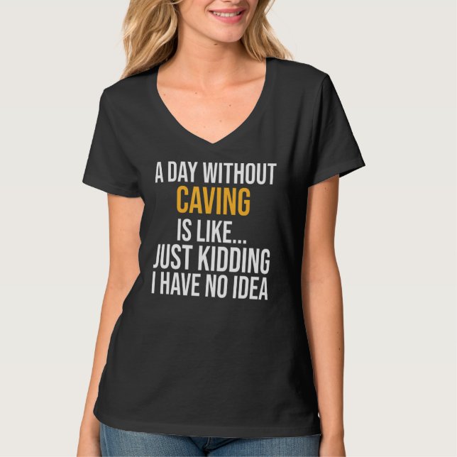T-shirt Une Journée Sans Cavage, C'Est Comme (Devant)