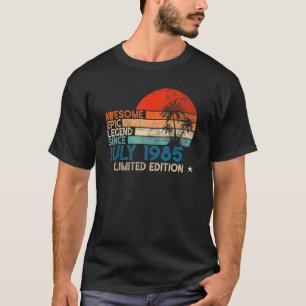 T-shirt Une légende épopée stupéfiante depuis juillet 1985