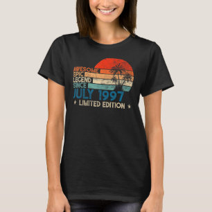 T-shirt Une légende épopée stupéfiante depuis juillet 1997