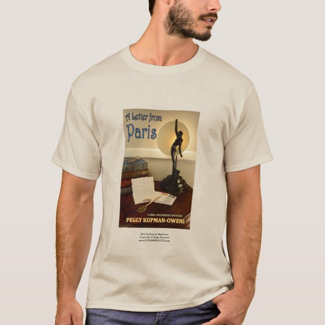 T-shirt "Une lettre de Paris" (Devant)
