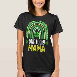 T-shirt Une Lucky Mama Funny Famille St Patrick's Day