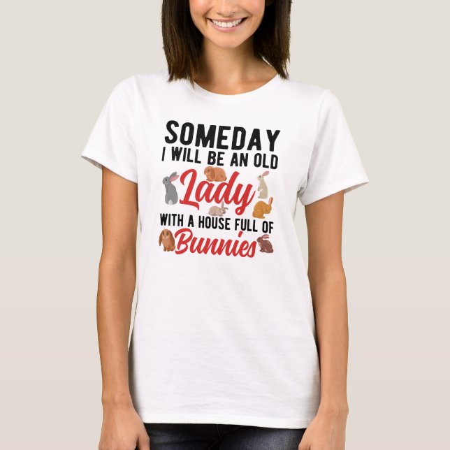 T-shirt Une maison pleine de lapins (Devant)