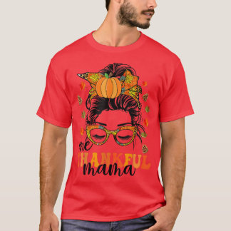 T-shirt Une Mama Gentil Drôle Mâle Mâle Bun Automne Que