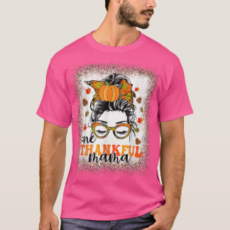 T-shirt Une Mama Gentil Drôle Mâle Mâle Bun Automne Que