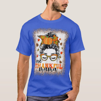 T-shirt Une Mama Gentil Drôle Mâle Mâle Bun Automne Que