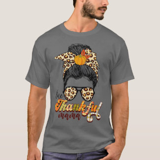 T-shirt Une Mama Gentil Drôle Mâle Mâle Bun Automne Que
