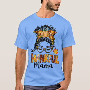 T-shirt Une Mama Gentil Drôle Mâle Mâle Bun Automne Que