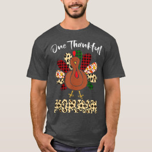 T-shirt Une maman de remerciement Turquie Leopard Turquie 