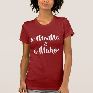 T-shirt Une maman et une maman créatrice cadeau mère mère 