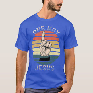 T-shirt Une manière Jésus-Christ Bible foi Vintage