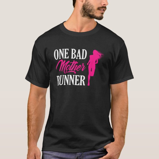 T-SHIRT UNE MAUVAISE MÈRE COURONNE (Devant)