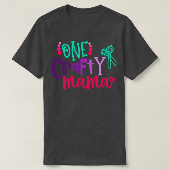 T-shirt Une mère courtoise (Design devant)
