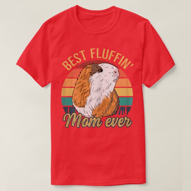 T-shirt Une mère de Fluffin a jamais conçu pour une Guinée (Design devant)