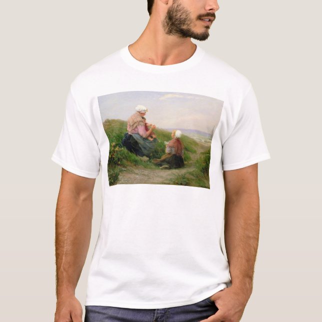 T-shirt Une mère et ses petits enfants (Devant)