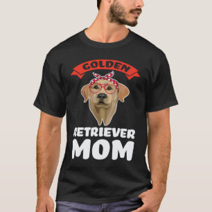 T-shirt une mère golden retriever golden retriever