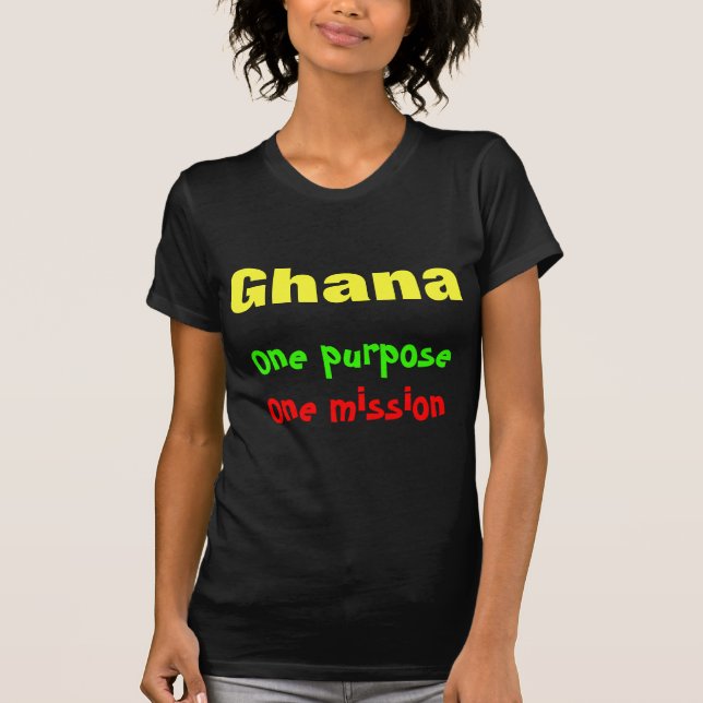 T-shirt Une mission au Ghana (Devant)