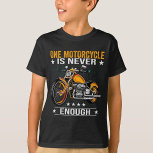 T-shirt Une moto n'est jamais assez - Citation drôle de mo