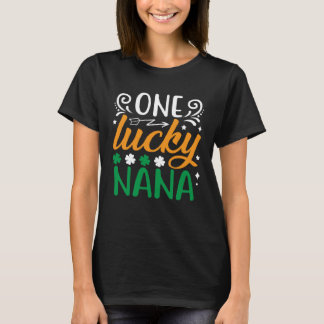 T-shirt Une Nana Chanceuse Saint Patrick