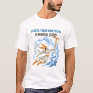 T-shirt Une nation cool sous Dieu