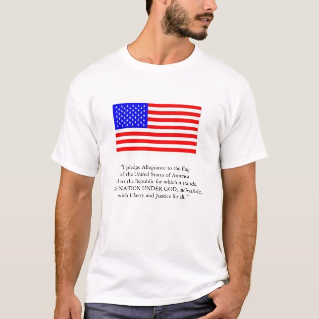 T-shirt Une nation sous Dieu (Devant)