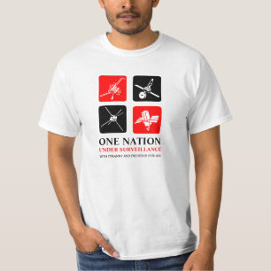 T-shirt Une nation sous la surveillance
