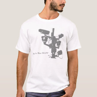 T-shirt Une nation sous la télévision en circuit fermé