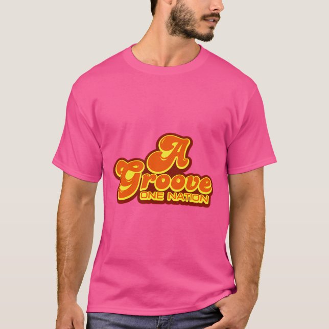 T-shirt Une Nation Sous Un Groove (Devant)