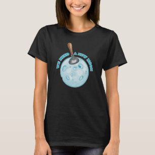 T-shirt Une nouvelle astronomie de lune amusante