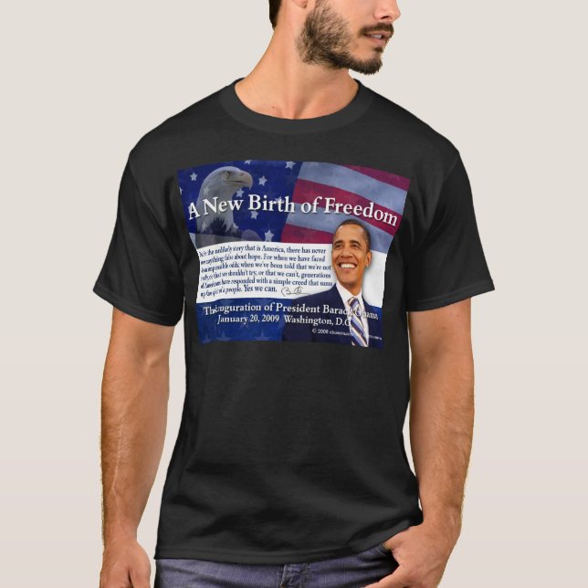T-shirt Une nouvelle naissance de la liberté (Devant)