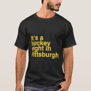 T-shirt Une Nuit De Hockey À Pittsburgh